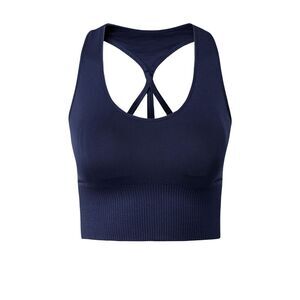 TriDri Womens/Ladies Seamless 3D Fit Multi Sport Reveal Sports Bra / Navy